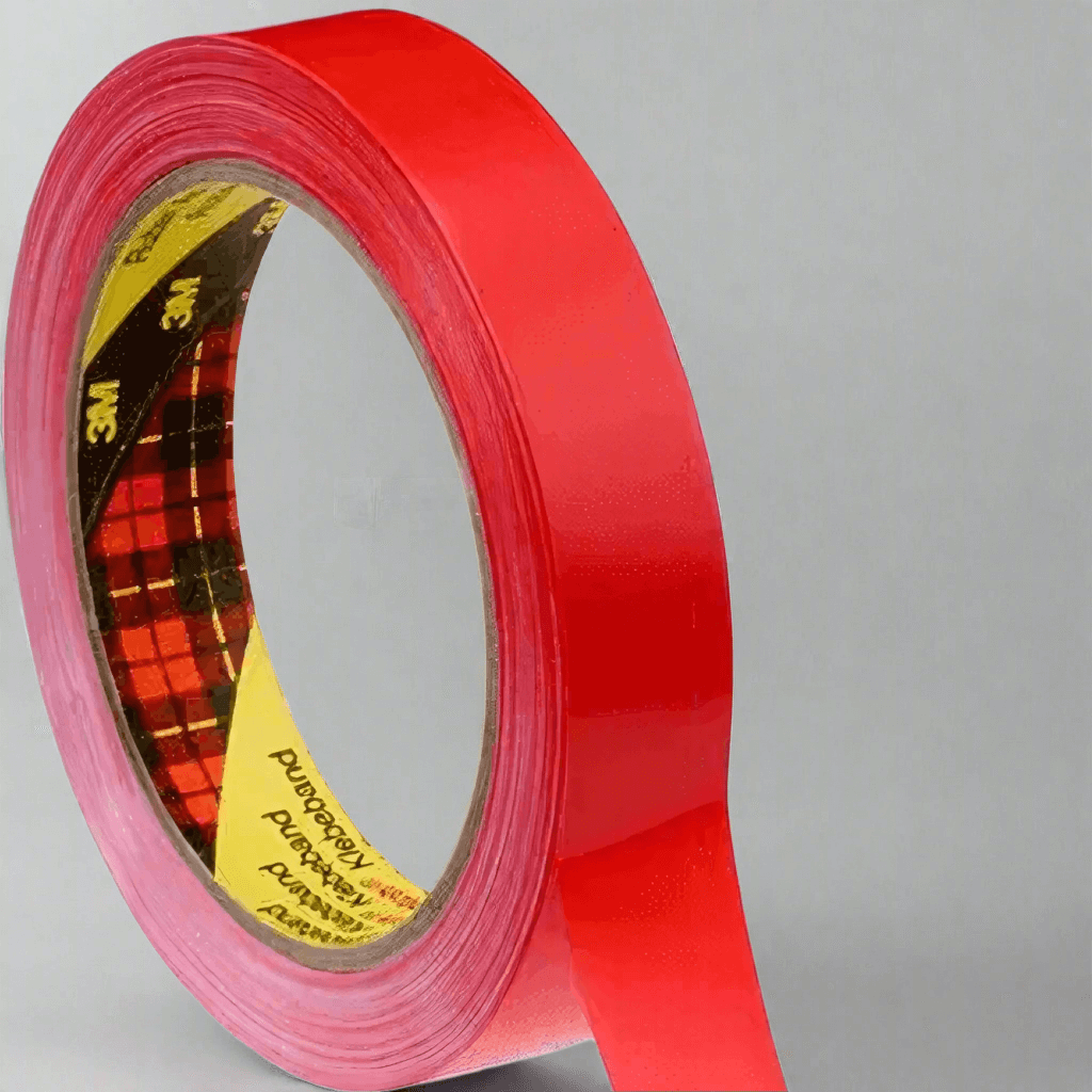 3M™ Scotch® 6893 PVC packing tape, red, 50 mm x 66 m