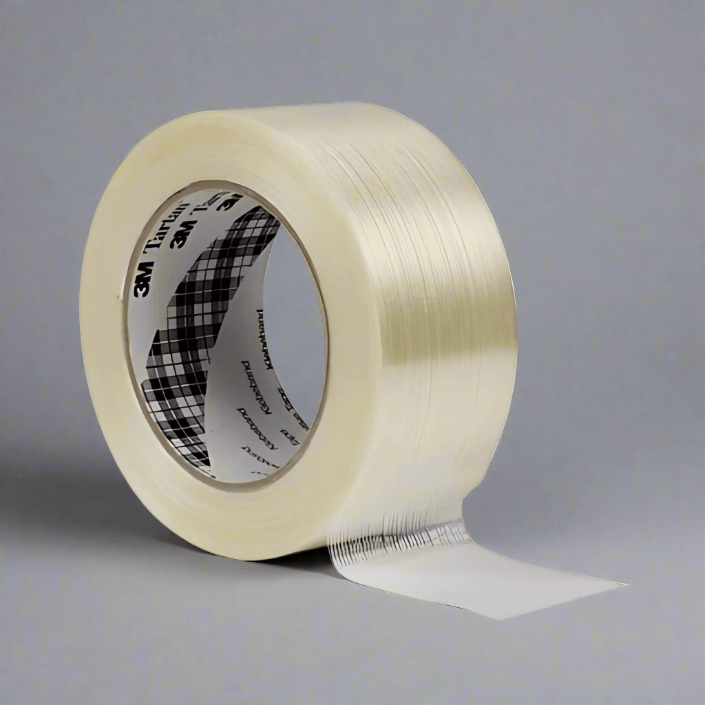 3M™ Scotch® 8954 cross fiber reinforced box sealing tape 0.125x50mmx50m