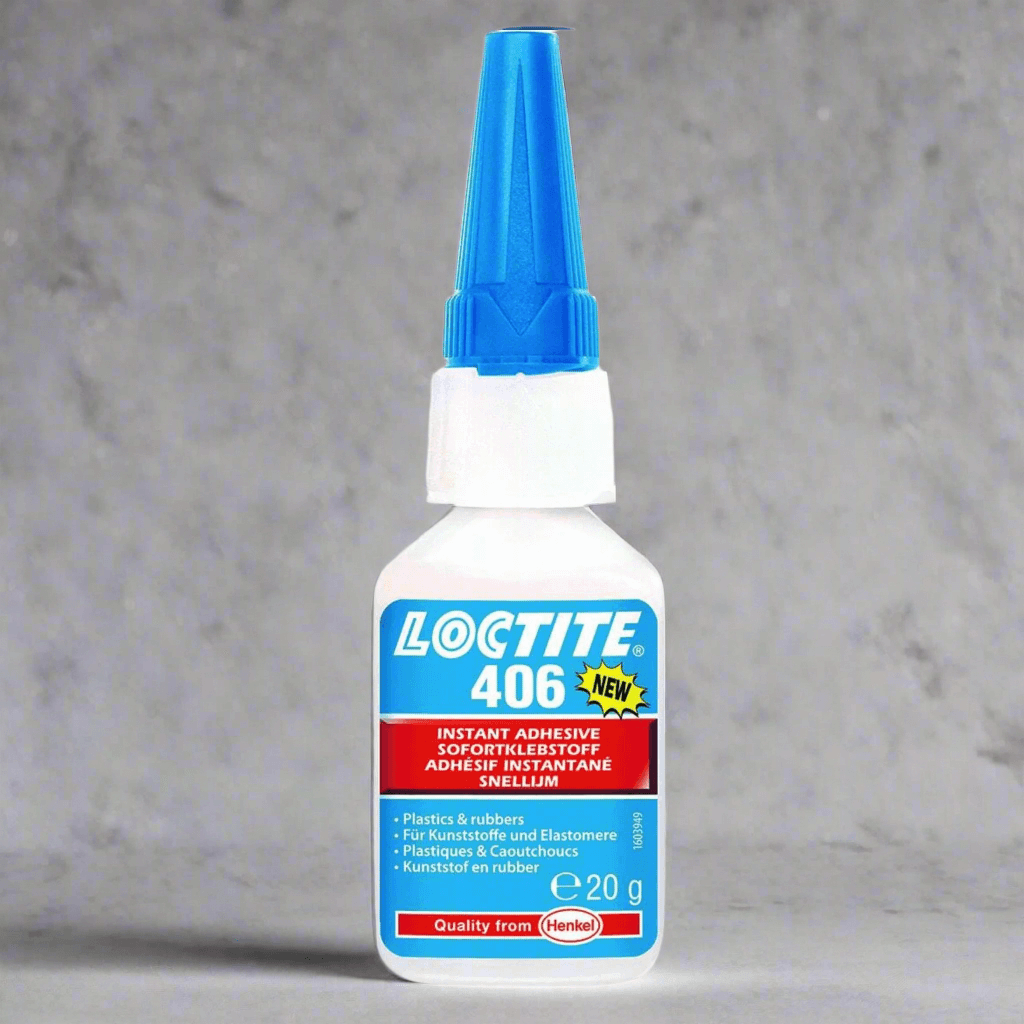 Loctite 406 20 grammos pillanatragasztó műanyagok és gumik ragasztására