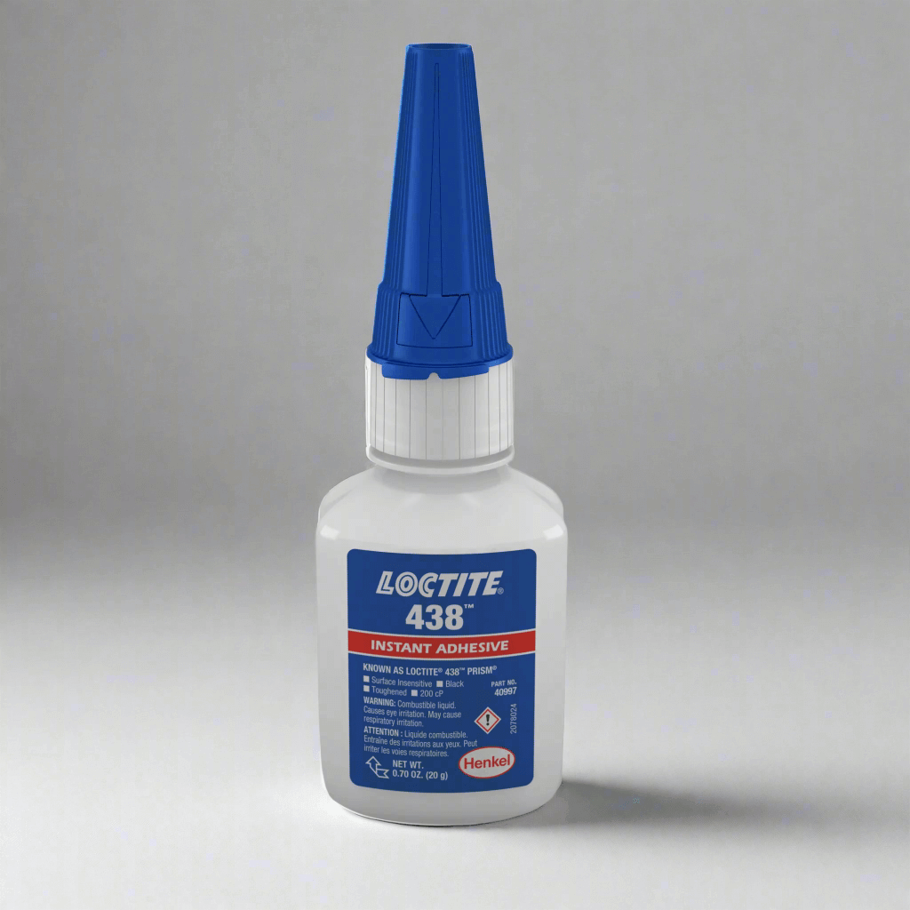 Loctite 438 20 grammos szívós fekete pillanatragasztó