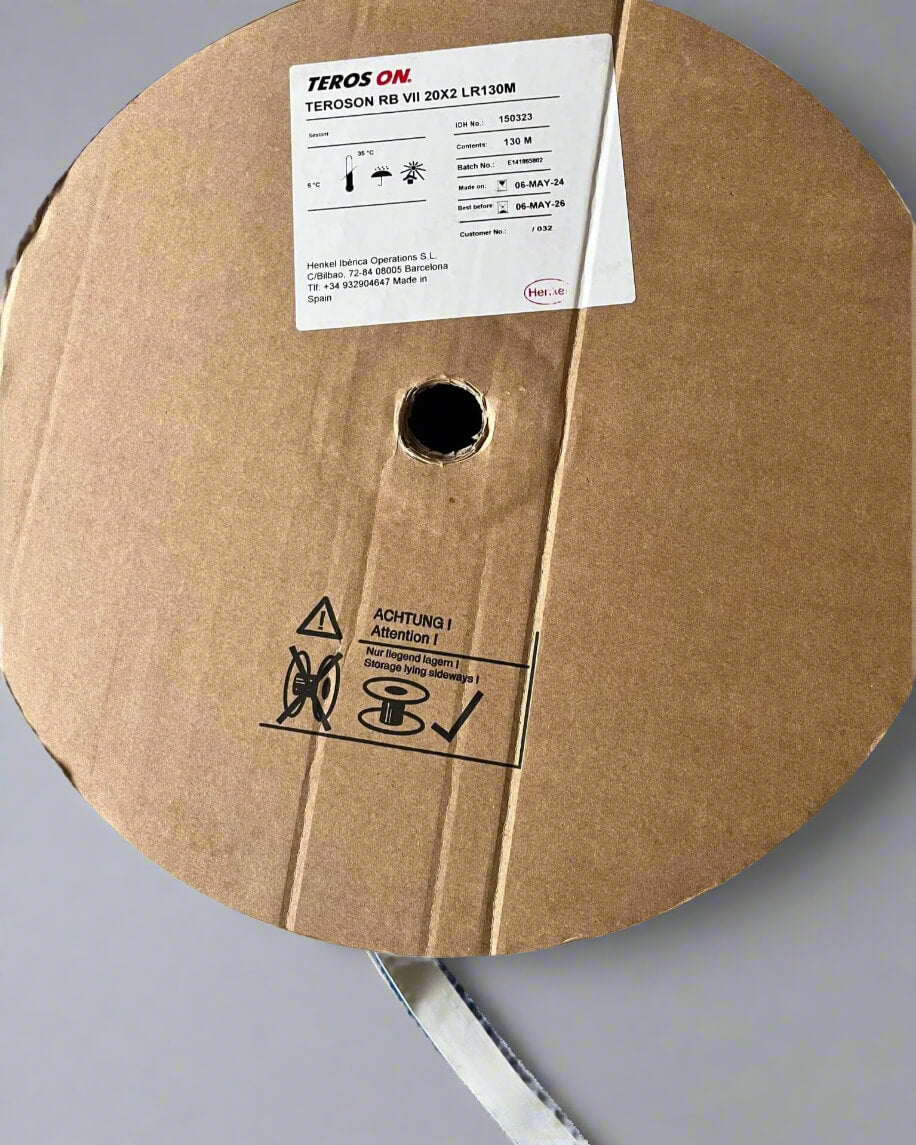 Fehér butil szalag Teroson RB VII 130m2,0mm20mm