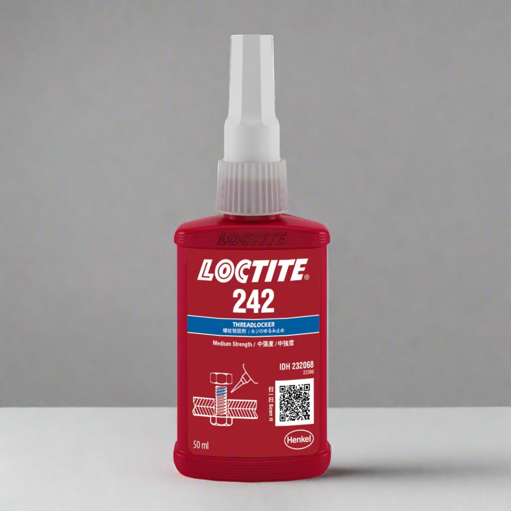Loctite 242 csavarrögzítő – közepes szilárdságú, 50ml