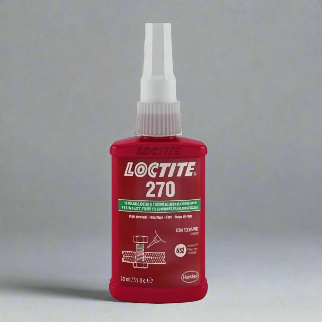 Loctite 270 csavarrögzítő nagy szilárdságú, 50 ml, olajos felületeken is működik, növelt hőállóság