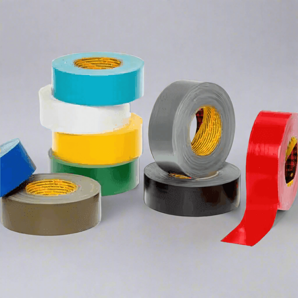 3M™ Y-389 Duct Tape – Fekete, Ezüst, Fehér, és Sárga, 50mm x 50m