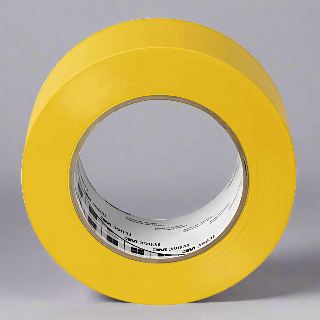 3M™ Vinyl Duct Tape 3903 – Fekete, Sárga, Fehér, és Ezüst, 50mm x 50m