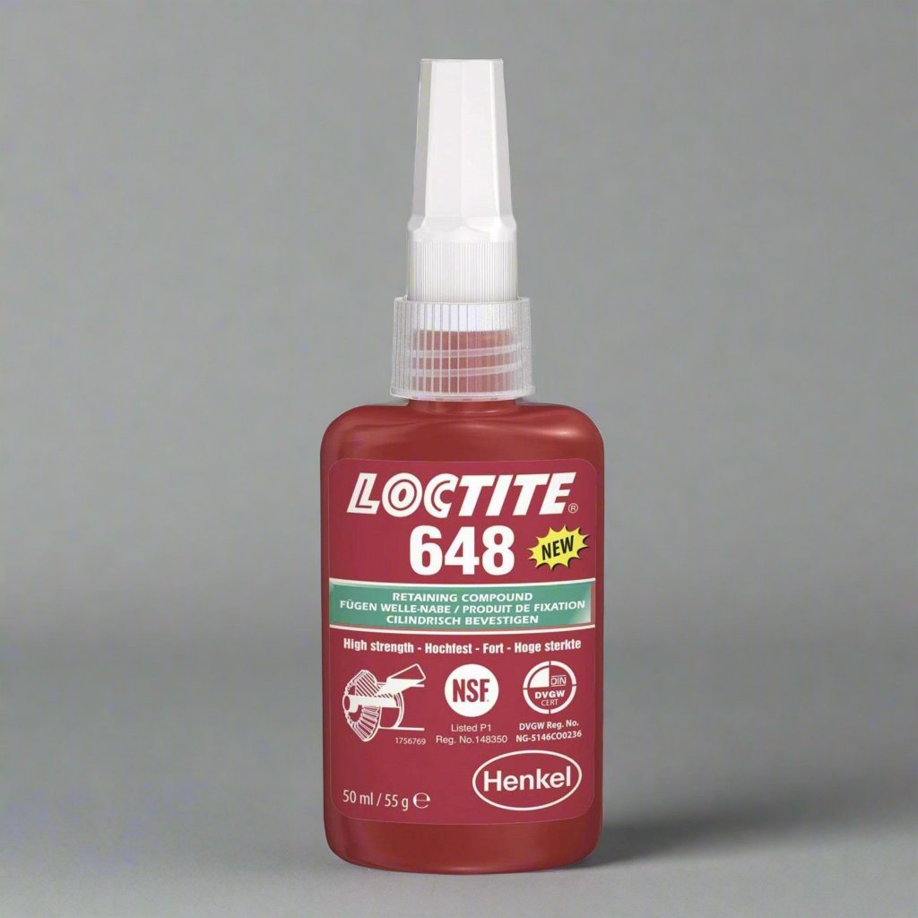 Loctite 648 Nagy Szilárdságú Olajtűrő és Hőálló Rögzítő