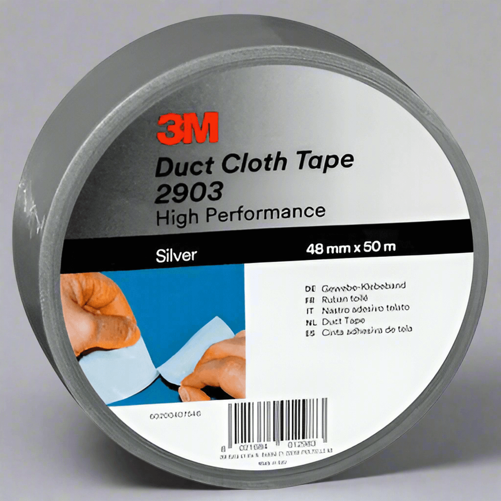 3M™ 2903 Duct Tape – Fekete és Ezüst, 48mm x 50m