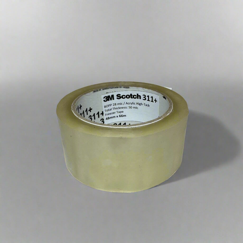 3M™ 311+ átlátszó dobozzáró szalag 0,05x48mmx66m